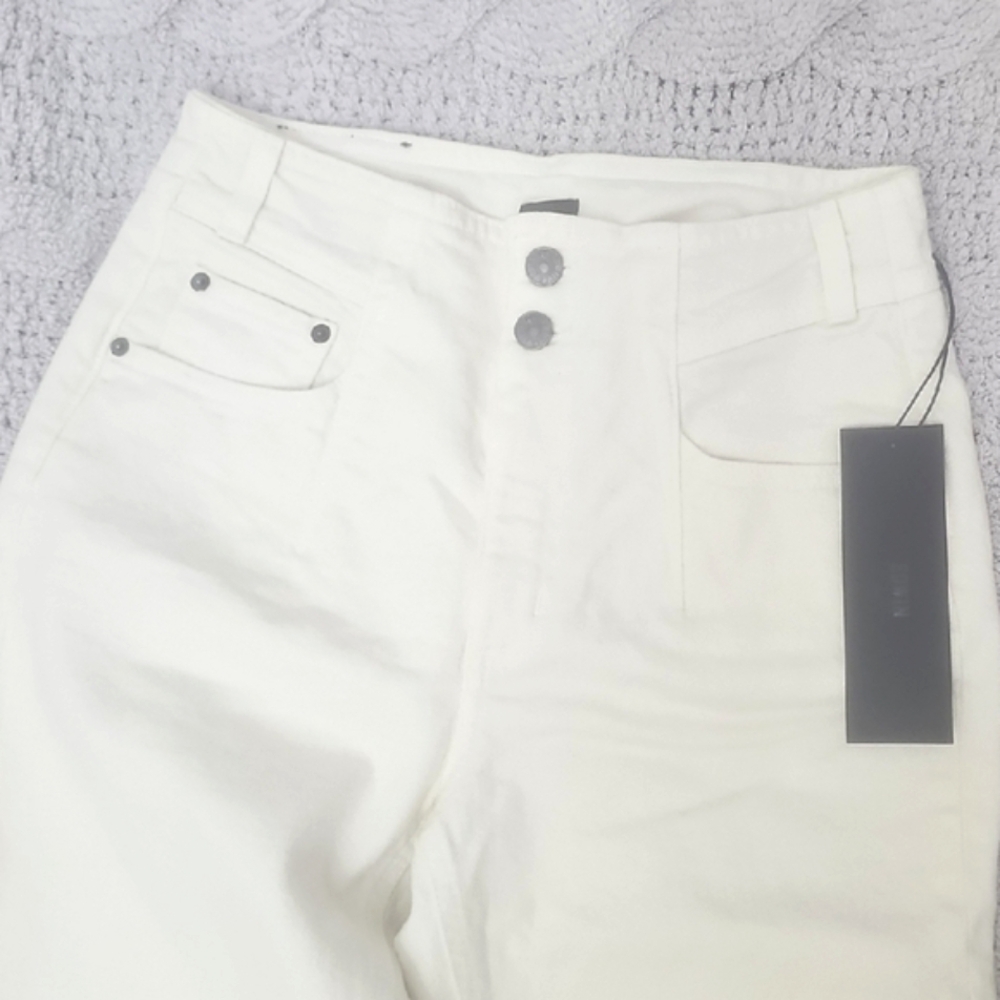 Edwin White High Rise Jeans Smooth Denim NEW